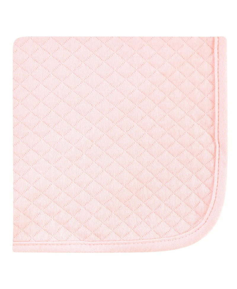 Hudson Baby Girls 12Pk Quilted Washcloth