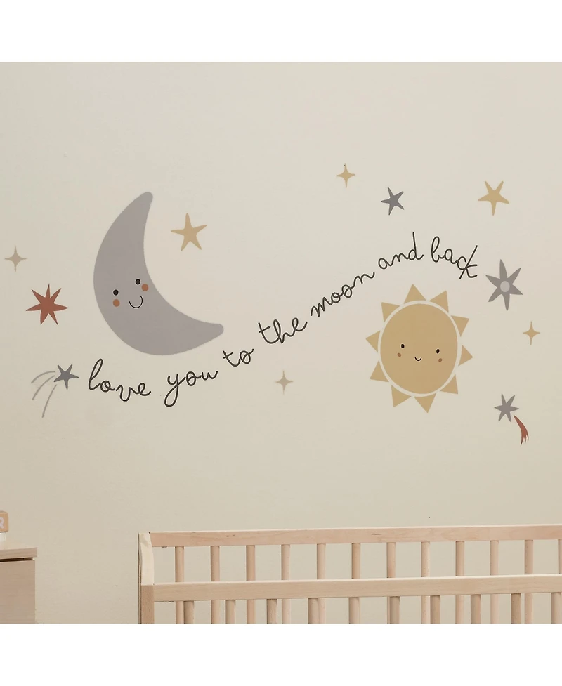 Bedtime Originals Little Star Celestial Moon & Stars Wall Decal/Stickers