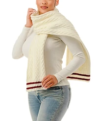 Marcus Adler Knit Varsity Scarf