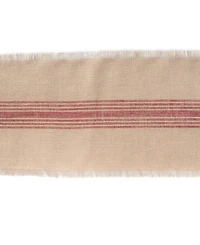 Design Imports Stripe Burlap Table Runner, 14x108 inches