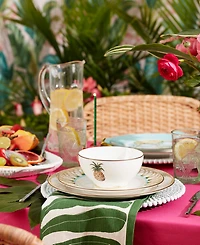 Lenox British Colonial Bamboo Dinner Plates, Set of 4