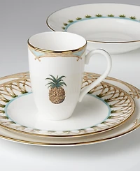 Lenox British Colonial Bamboo Mugs, Set of 4