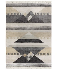 Lr Home Nero NRO81984 6' x 9' Area Rug