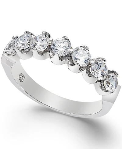 Certified Diamond Scalloped Ring (1 ct. t.w.) 14k White Gold