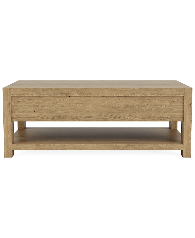 Furniture Davie 48" Rectangle Wood Coffee Table