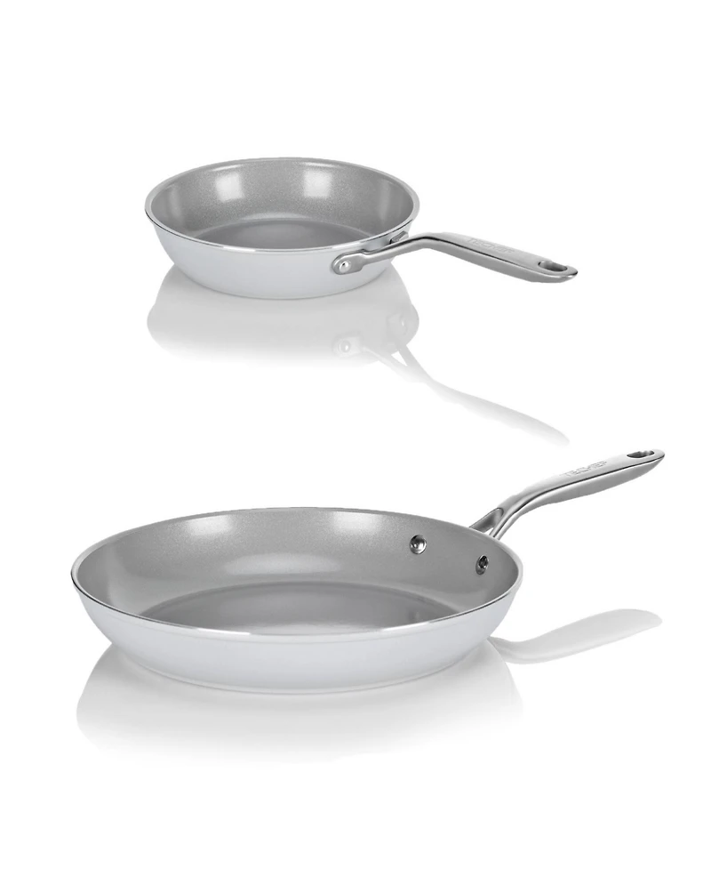 Techef - CeraTerra - 8 and 12 Inch Frying Pan Set