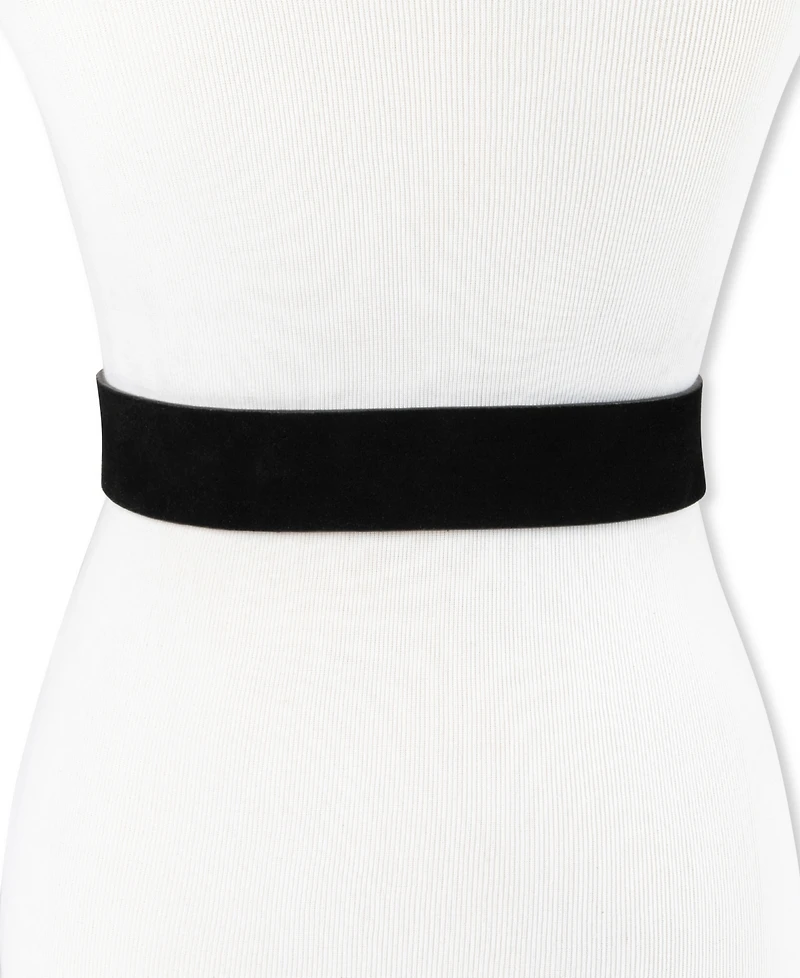 Calvin Klein Modern Slider Buckle Suede Leather Belt