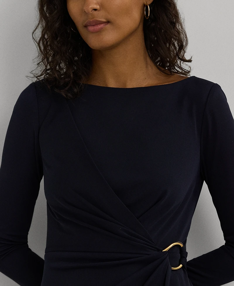 Lauren Ralph Lauren Women's Wrap-Overlay Sheath Dress