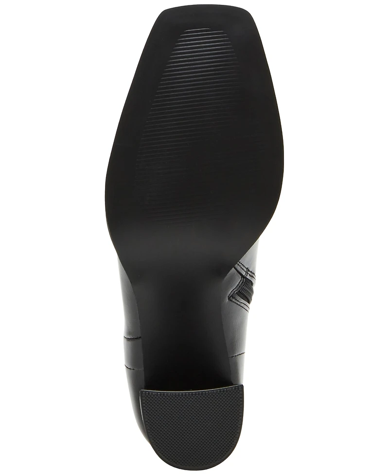 Madden Girl Monicaa Snip-Toe Block-Heel Booties