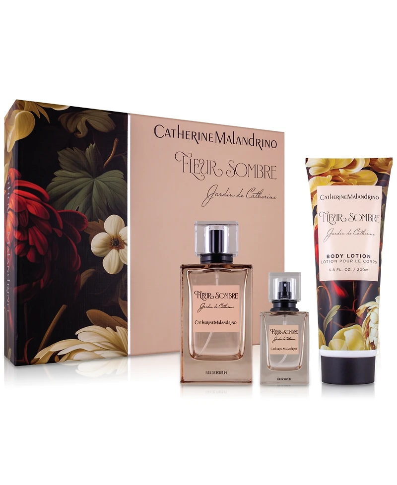 Catherine Malandrino 3-Pc. Fleur Sombre Eau de Parfum Gift Set