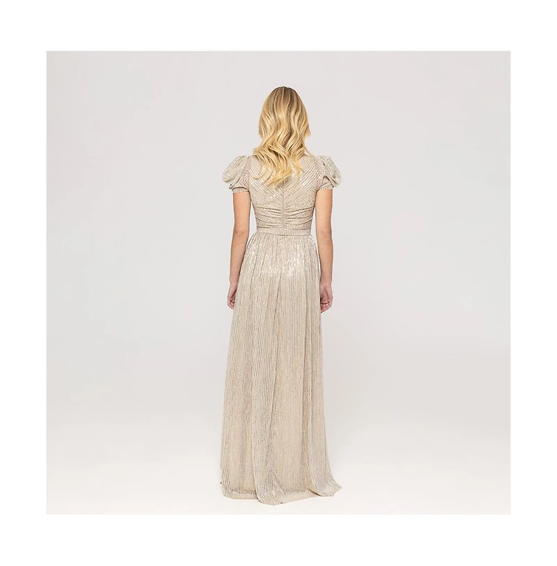 Nissa Women's Embelished Tulle Maxi Dress
