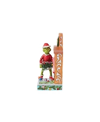 Jim Shore Grinch Pushing Sisal Tree Up Figurine