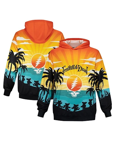 Section 119 Men's and Women's the Grateful Dead Rising Sun Stealie Pullover Hoodie