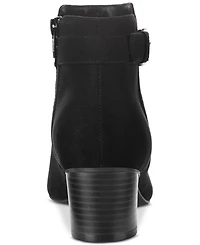 Style & Co Women's Ariella Block Heel Buckle Dress Booties, Created for Macy's