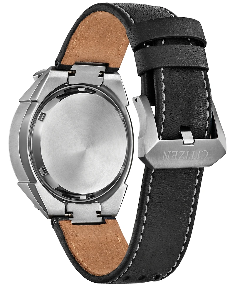 Citizen Eco-Drive Men's Chronograph Promaster Limited Edition Tsuno Racer Black Leather Strap Watch 43mm