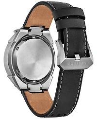 Citizen Eco-Drive Men's Chronograph Promaster Limited Edition Tsuno Racer Black Leather Strap Watch 43mm