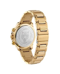 Plein Sport Men's Impact Chronograph Date Quartz Ip Yellow Gold Bracelet 46mm