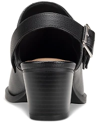 Style & Co Women's Rhiana Heel Buckle Mules, Created for Macy's