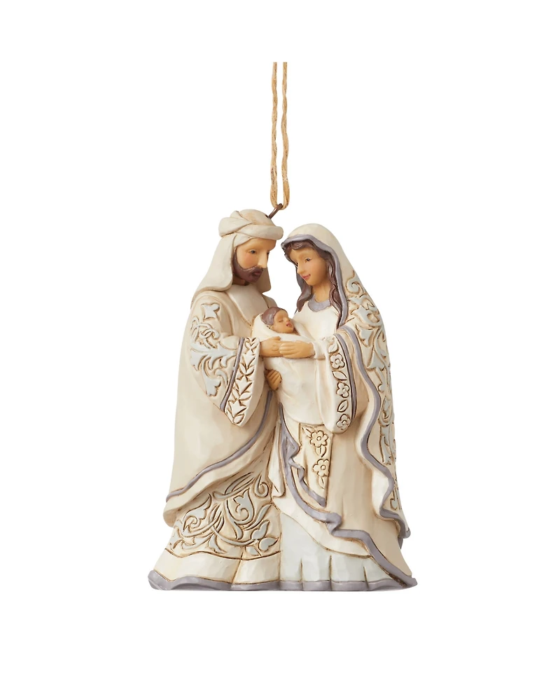 Jim Shore Woodland Holy Family Ornament
