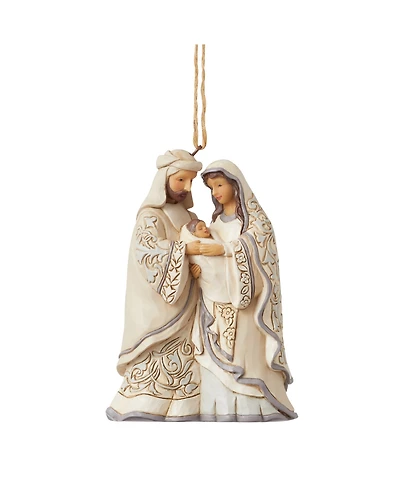 Jim Shore Woodland Holy Family Ornament