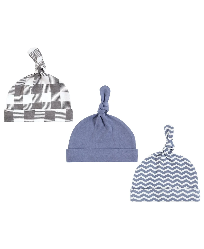 Hudson Baby Baby Boys Hudson Caps or Headbands, Bibs, Mittens and Socks 12pc Set