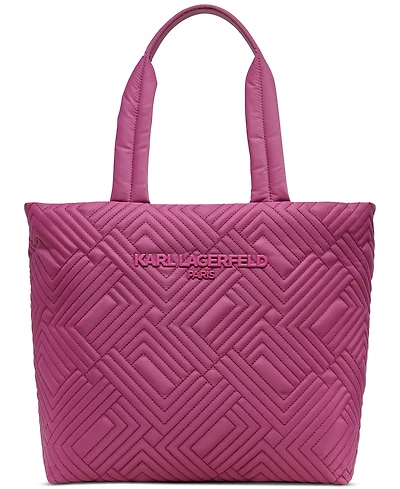 Karl Lagerfeld Paris Voyage Nylon Tote Bag