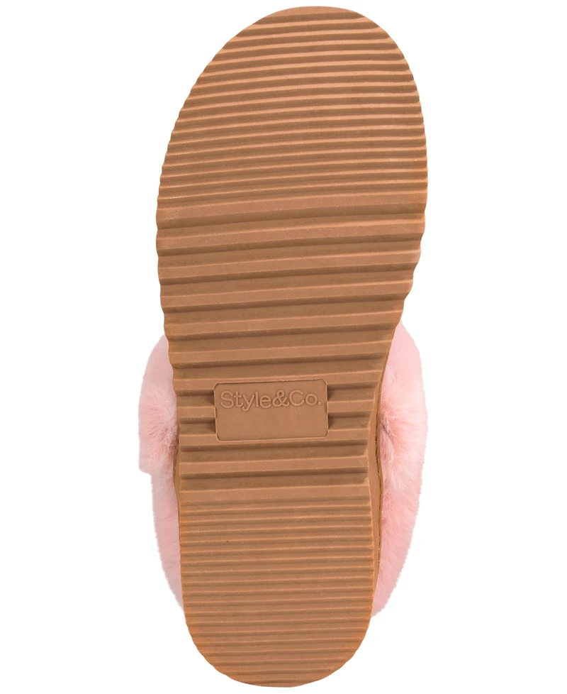 Style & Co Women's Lolaa Cozy Clog Slippers, Created for Macy's