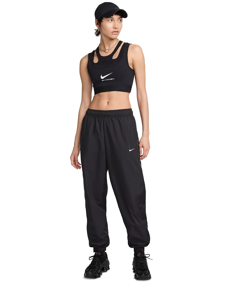 Nike Women's Sportswear Classic Woven Mid-Rise Jogger Pants