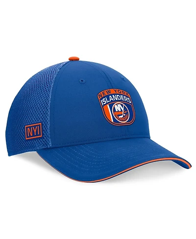 Fanatics Men's Royal New York Islanders 2024 Nhl Draft on Stage Trucker Adjustable Hat