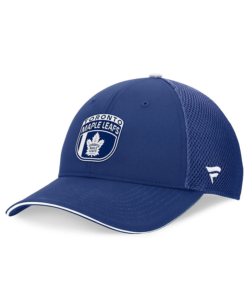 Fanatics Men's Blue Toronto Maple Leafs 2024 Nhl Draft on Stage Trucker Adjustable Hat