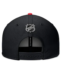 Fanatics Men's Black New Jersey Devils 2024 Nhl Draft Snapback Hat
