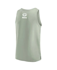 Fanatics Men's Light Green Bay Packers Elements Tank Top