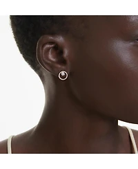 Swarovski Round Cut, White, Constella Stud Earrings