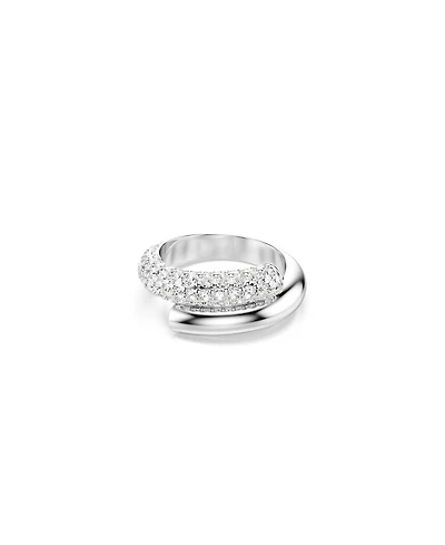 Swarovski White, Rhodium Plated Dextera Ring