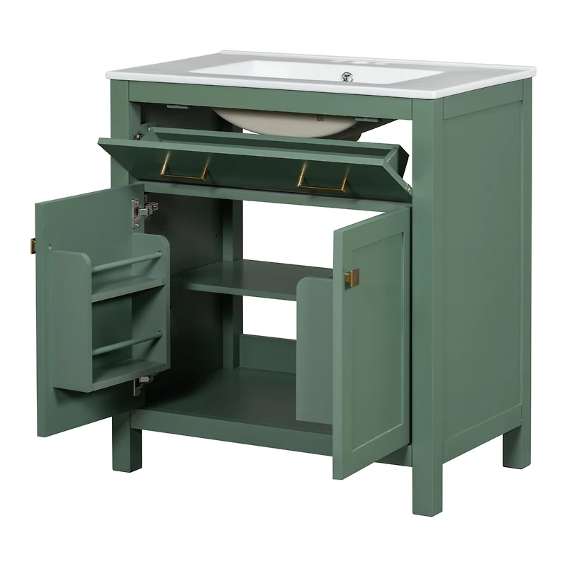 Streamdale Elegant 30-inch Modern Bathroom Vanity with Ample Storage