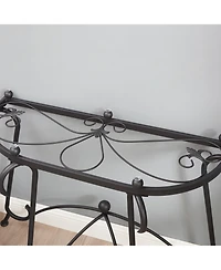 Streamdale Elegant Rustic Glass Coffee Table Set with Versatile Configuration