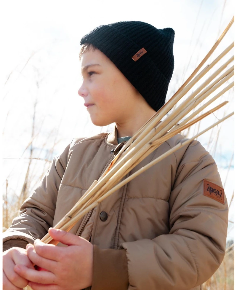 Deux par Kids Unisex Mid-Season Knit Hat