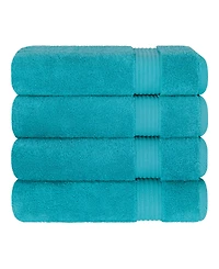 American Soft Linen Bekos Premium 100% Turkish Cotton 4-Piece Bath Towel Set