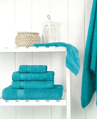 American Soft Linen Bekos Premium 100% Turkish Cotton -Piece Bath Towel Set