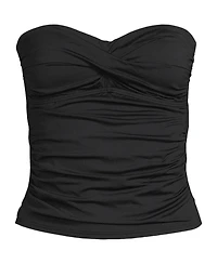 Lands' End Petite Bandeau Tankini Swimsuit Top
