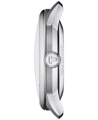 Tissot Men's Swiss Automatic Chemin Des Tourelles Skeleton Stainless Steel Bracelet Watch 39mm