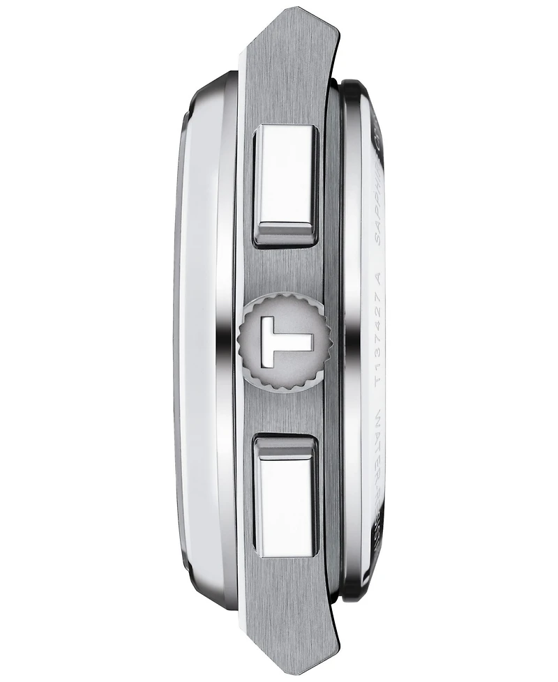 Tissot Men's Swiss Automatic Chronograph Prx Stainless Steel Bracelet Watch 42mm