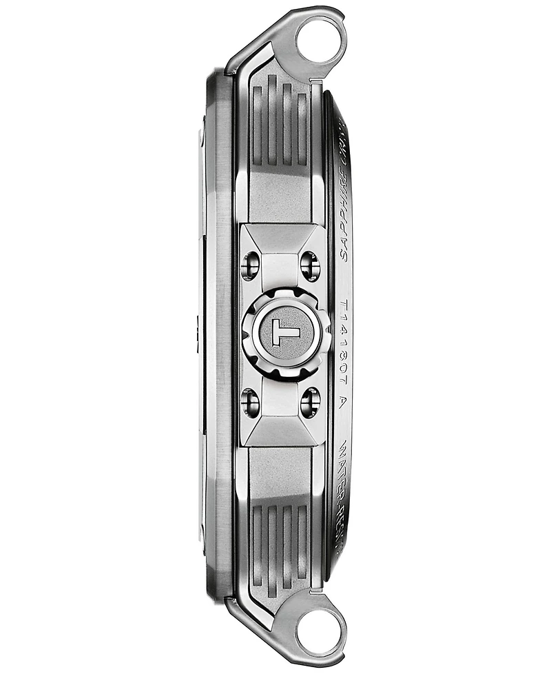 Tissot Men's Swiss Automatic T-Race Powermatic 80 Stainless Steel Bracelet Watch 41mm
