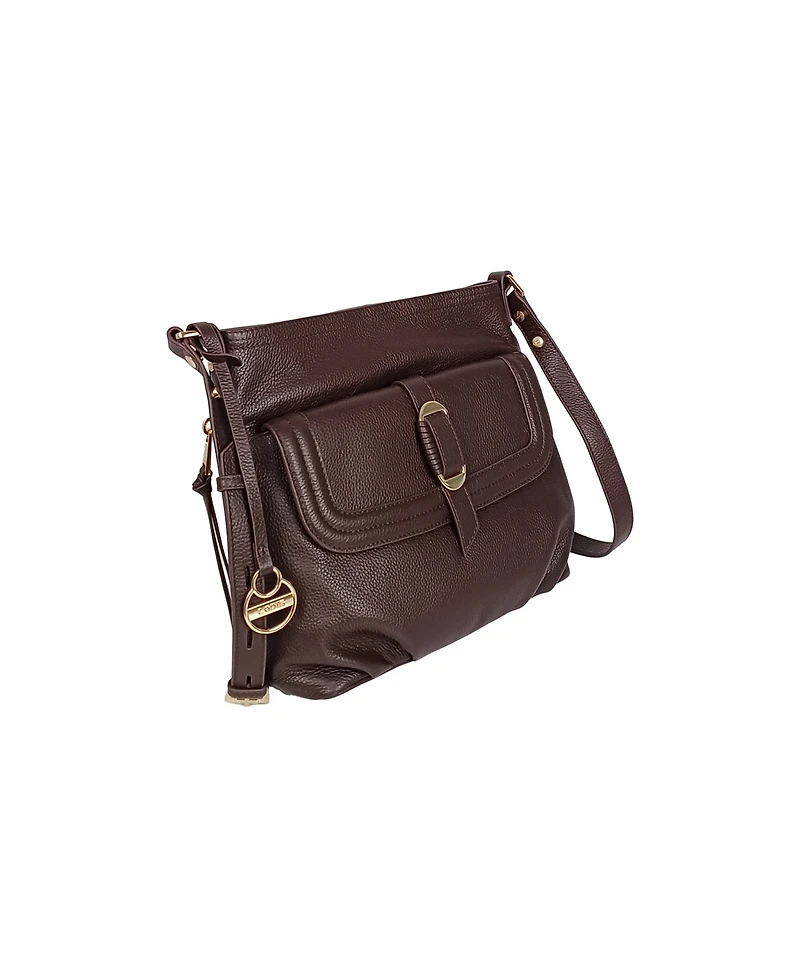 Lodis Rhoda Leather Crossbody Bag