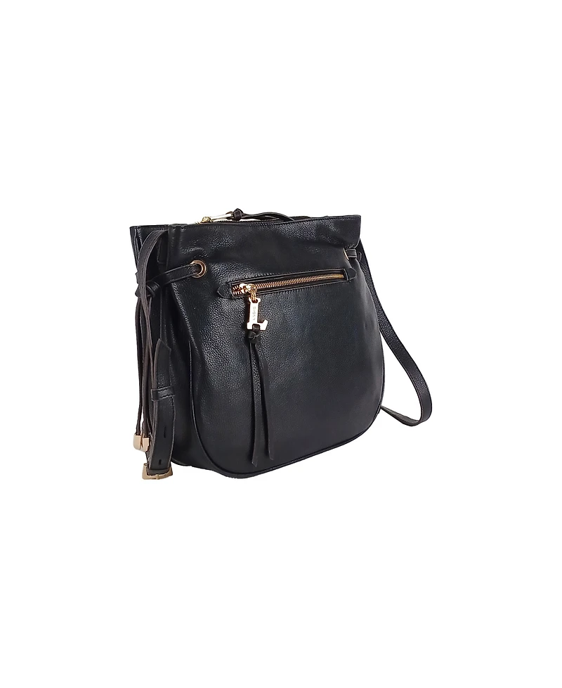 Lodis Kimberly Leather Crossbody Bag