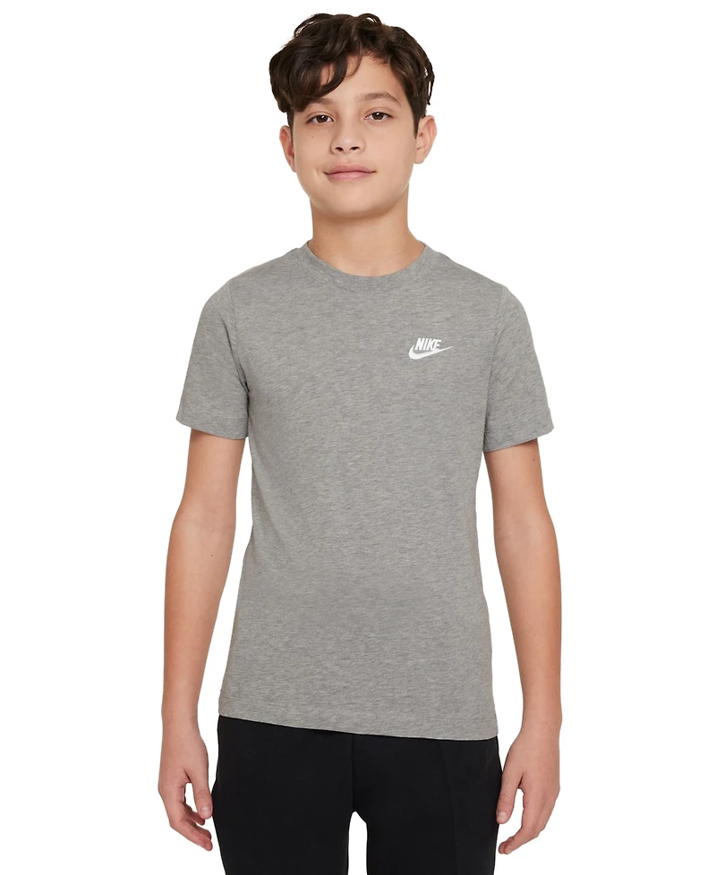 Sportswear Embroidered Logo Graphic T-Shirt