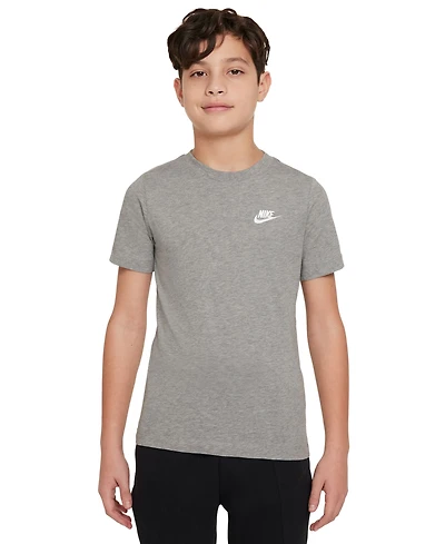Sportswear Embroidered Logo Graphic T-Shirt