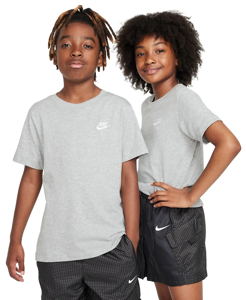 Sportswear Embroidered Logo Graphic T-Shirt