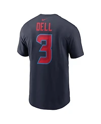 Nike Men's Tank Dell Navy Houston Texans Name Number T-Shirt