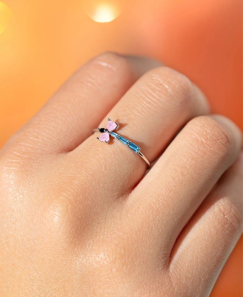 Girls Crew Disney Multi-Color Winnie the Pooh Eeyore's Tail Ring